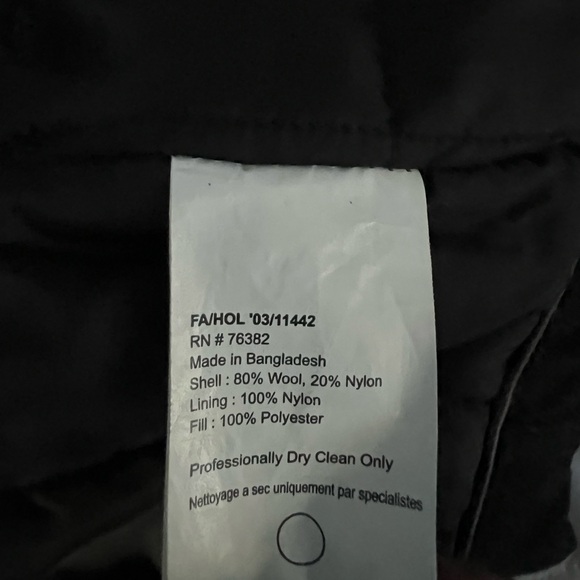 Timberland Men's Classic Black Wool Blend Field Jacket‎ - M - Picture 10 of 12